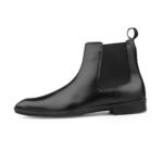 Black Chelsea Boots for Men - Image 5