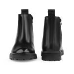 Round Toe Zipper Boots for Men - Image 3