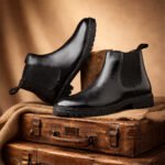 Round Toe Chelsea Boots for Men