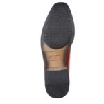 Mens Brown Leather Formal Oxford Shoes - Image 8