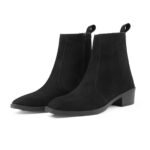 Premium Suede Zipper Ankle Boots for Men - Image 3