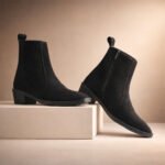 Premium Suede Zipper Ankle Boots for Men